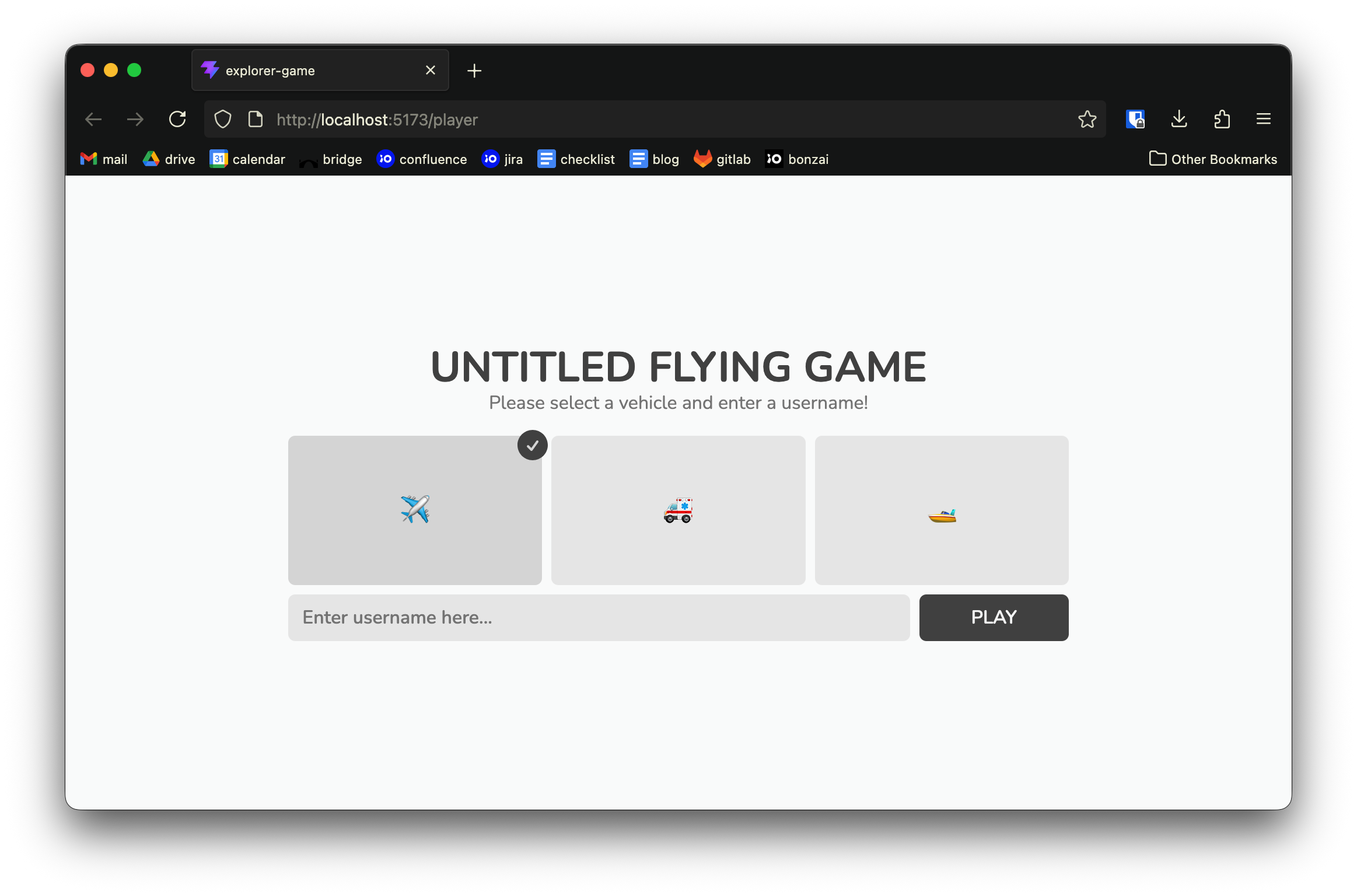 Player view