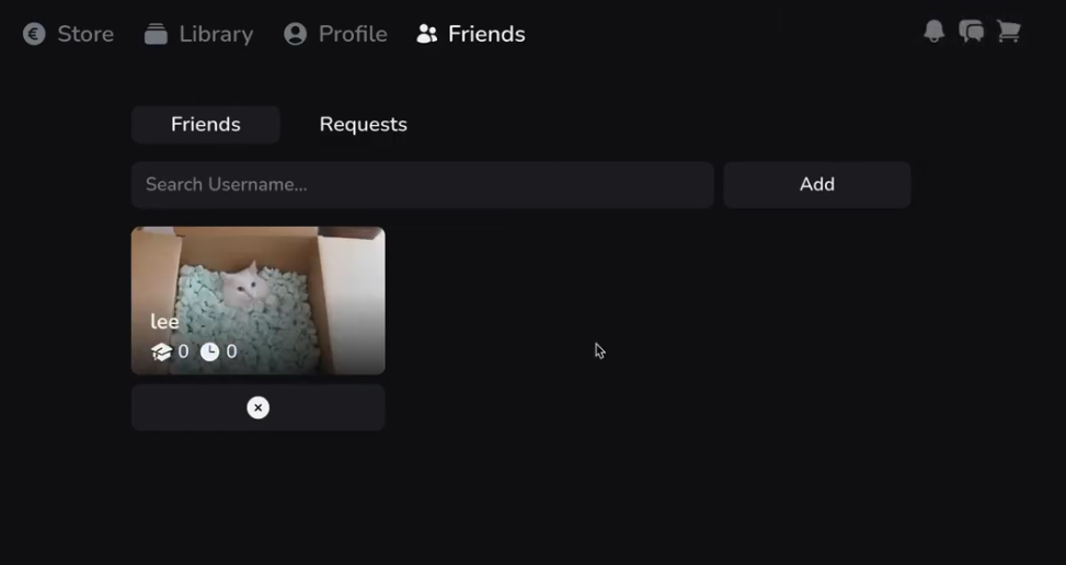 Friends Page